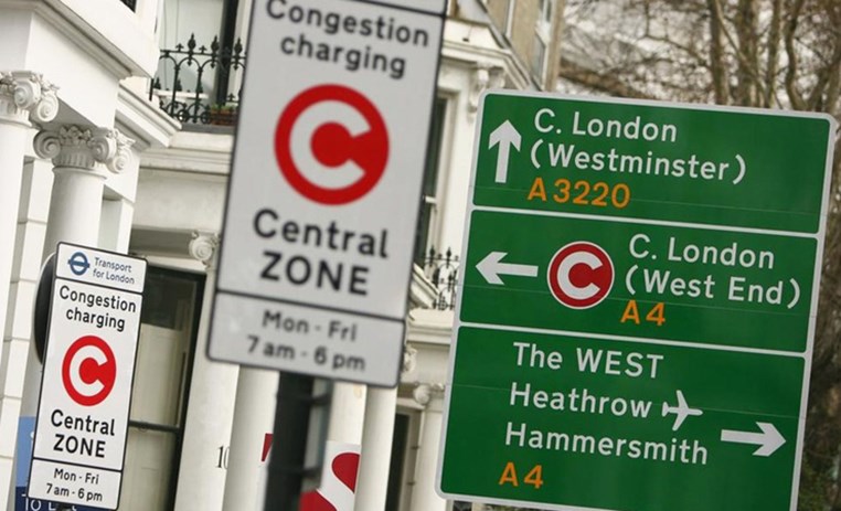 伦敦拥堵交通费Congestion Charge ｜ 伦敦交通出行