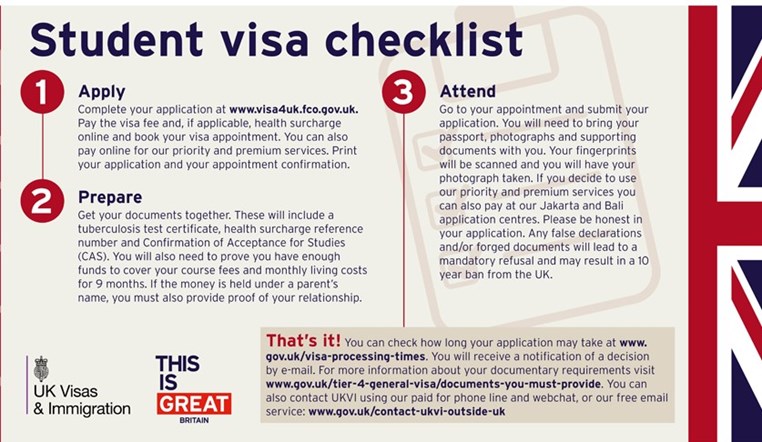 【英国签证指南 】手把手教你申请英国学生签证