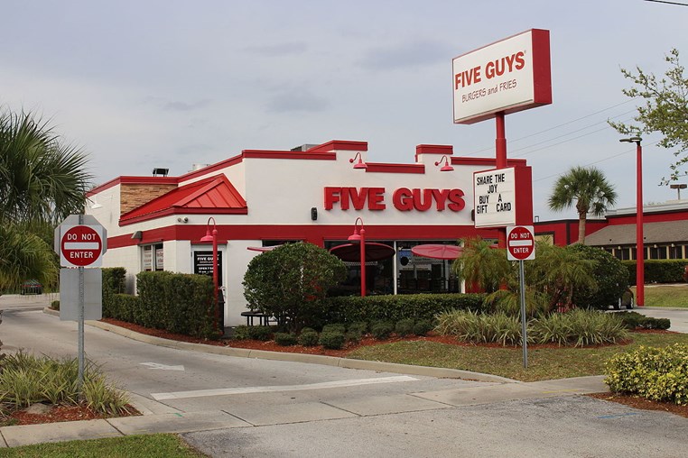 Five Guys | 经典美式汉堡连锁快餐店