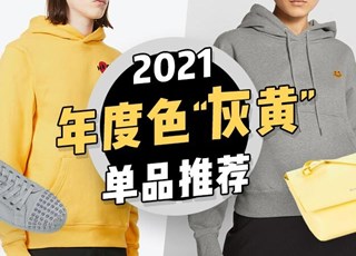 2021年度“极致灰”“亮丽黄”单品推荐